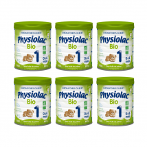 Latte biologico in polvere 1 Per i neonati da 0 a 6 mesi Physiolac - Fatto in Francia - Easypara