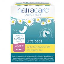 Natracare Asciugamani naturali Ultra Lunghi Super + Scatola da 12 - Easypara