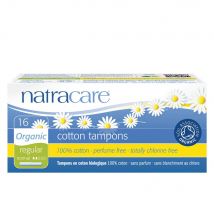 Natracare Tamponi biologici con applicatore regolare Confezione da 16 pezzi - Easypara