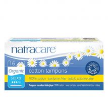 Natracare Tamponi biologici con applicatore Super + scatola da 16 pezzi - Easypara