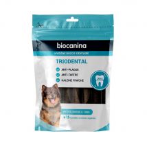 Biocanina strisce masticabili x15 Triodental cani piccoli 5-10 kg 10 kg - Easypara