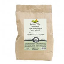 Beliflor Trattamenti per Capelli Sacco 100% argilla verde naturale frantumata di Argile du Velay 3 kg - Fatto in Francia - Easypara