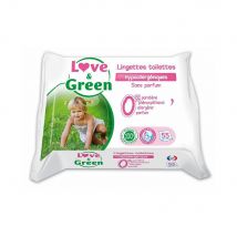 Love&Green Ipoallergenico 55 Salviette senza Profumo Profumo - Easypara