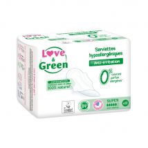 Love&Green Anti-irritazioni Super 12 Asciugamani 12 Asciugamani - Easypara