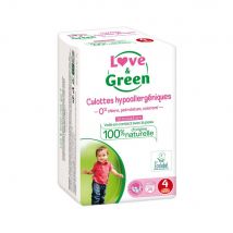 Love&Green Pannolini ipoallergenici taglia 4 Maxi da 8 a 15 kg x20 - Easypara