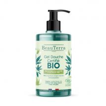 Beauterra Gel da doccia con estratti di canapa e succo di aloe vera bio 750ml - Easypara