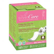 Proteggi Slip in cotone biologico, confezionati singolarmente x24 Silver Care - Easypara