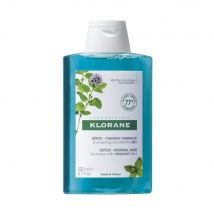 Klorane Menta Acquatica Shampoo Detox alla Menta Acquatica Bio Bio 200ml - Fatto in Francia - Easypara