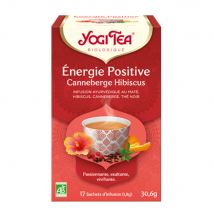 Yogi Tea Energia Positiva Canneberge Ibisco 17 Bustine - Easypara