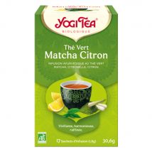 Yogi Tea Tè verde Matcha biologico al Limone 17 Bustine - Easypara