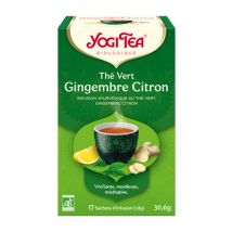 Yogi Tea Thea Verde Zenzero Limone Biologico 17 Bustine - Easypara