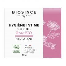 Bio Since 1975 Solide Igiene intima Idratante alla rosa Bio 55g - Fatto in Francia - Easypara