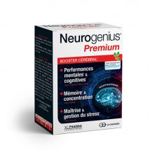 3C Pharma Neurogenius NEUROGENIUS Premium 60 compresse - Easypara