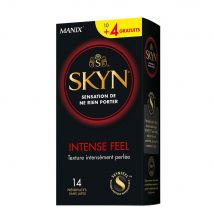 Manix Intense Feel Preservativi con texture intense x10+4 gratuito - Easypara