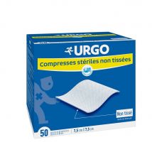 Urgo Compresse sterili in tessuto non tessuto 7,5x7,5 cm 50 bustine - Easypara