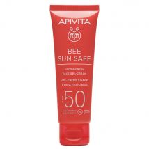 Apivita Bee Sun Safe Crema Gel Viso Hydra Fresh SPF30 50ml - Easypara