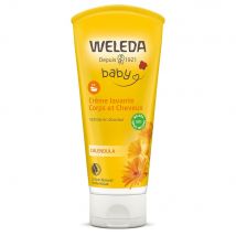 Weleda Calendula Bebe Crema Detergente Alla Per Corpo E Capelli 200ml - Easypara