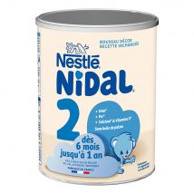 Latte in polvere 2 800g Nidal 6-12 mesi Nestlé - Easypara