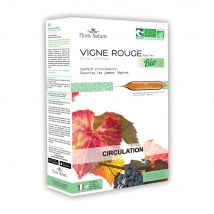 Flora Natura Vite rossa biologica Circolazione 20 fiale - Fatto in Francia - Easypara