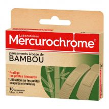 Mercurochrome Medicazioni in bambù 18 unità - Easypara