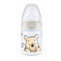 Nuk Winnie the Pooh Temperature Control + biberon in silicone Da 0 a 6 mesi 150 ml - Easypara