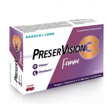 Bausch&Lomb Preservision Integratore alimentare oculare e osseo per donne 3 60 capsule - Easypara