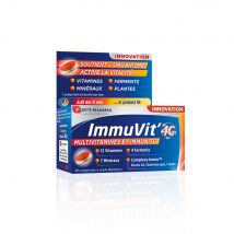 Forté Pharma ImmuVit'4G Immunità adulti Vitamine, Minerali e Fermenti 30 compresse tri-strato - Easypara
