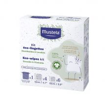 Mustela Kit di salviette ecologiche riutilizzabili e lavabili x10 - Easypara