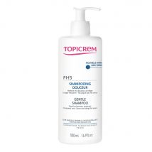 Topicrem pH5 Ph5 Shampoo Latte Delicato Cuoio Capelluto Sensibile 500ml - Fatto in Francia - Easypara