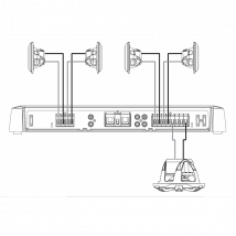 AMPLIFICATORE SG-DA51600 5 CANALI