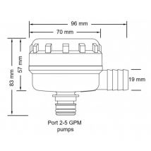 FILTRO PORTAGOMMA 3/4' 90°