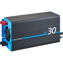 ECTIVE SSI 30 12V 4in1 Sinus-Inverter 3000W/12V Sinus-Wechselrichter mit MPPT-Solarladeregler, Ladegerät und NVS