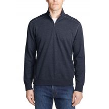 Eddie Bauer ® Camp Fleece Sweatshirt mit 1/4-Reissverschluss Herren Blau Gr. S