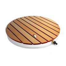 Breuer®-Outdoor-Bodendusche »Fontana« - silber