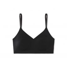 Schiesser Invisible Bustier mit Pads - Damen - Gr. 42 - schwarz