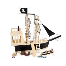 small foot Piratenschiff - schwarz