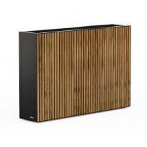 Herstera Garden Pflanzkasten »Divider« - 120x25x80cm - braun - Stahl / Holz