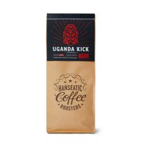 Hanseatic - Uganda Kick Espresso - 1 kg Ganze Bohne - Intensität: 6/6