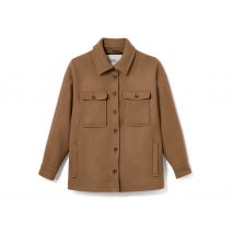 Nah/Studio Jacke - recycelte Wolle - Gr. 34 - braun