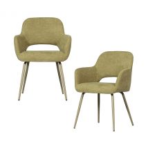 Sage - Woood Stühle »Jenny« - 58x58x80cm - Polyester