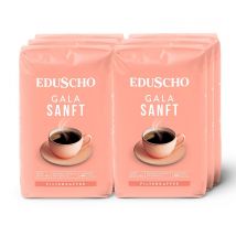 Eduscho Gala sanft - 6x 500g Ganze Bohne - Intensität: 2/6
