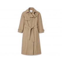Nah/Studio Trenchcoat - recycelte Baumwolle - Gr. 36 - braun