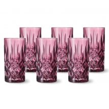 6 Nachtmann Longdrinkgläser »Noblesse« - rot