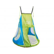 Hudora Nestschaukel-Zelt Cosy Castle 110 - blau
