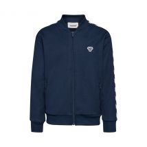 Hummel Hmljr Archive Reg Poly Zip Jacket - Unisex - Gr. 146/152 - blau
