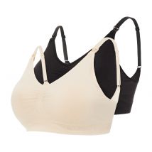 Mamalicious Mlilja Feed ME BRA 2-P Noos - Damen - Gr. L/Xl - schwarz