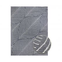 Primaflor Outdoor-Wende-Teppich »Leaves« - weiß