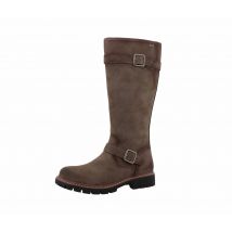 Tom Tailor Stiefel mit Schnallen - Damen - Gr. 39 - taupe