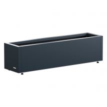 Herstera Pflanzkasten - 100x25x25cm - anthrazit - Stahl