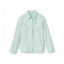 Nah/Studio Blusenjacke - recycelte Baumwolle - Gr. 38 - blau